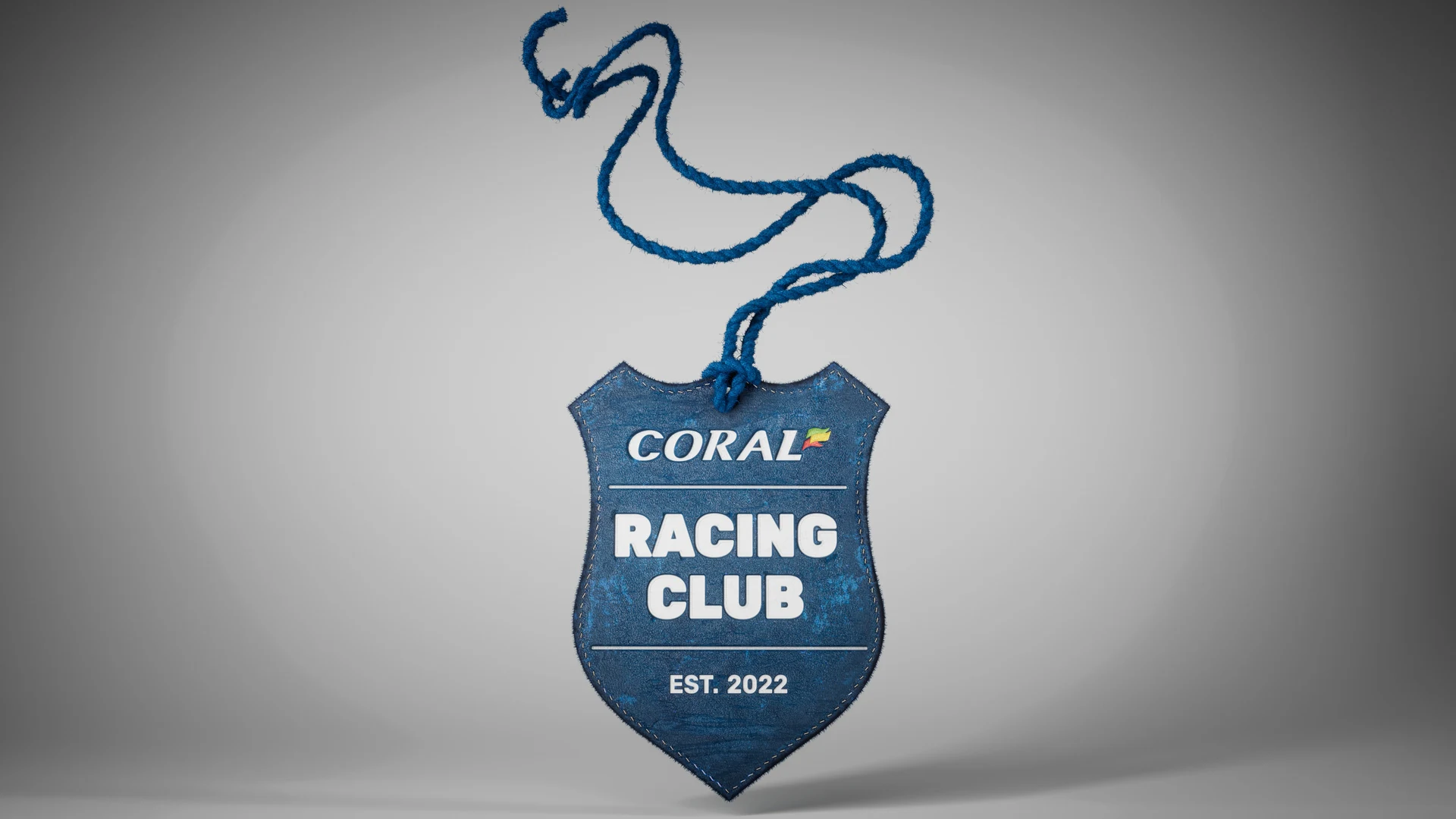 Coral Racing Club Badge 3D render 01 by David Zeitlin
